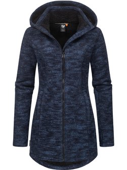 Artikelbild Damen Longstrickjacke - Leysha Melange von Ragwear in marine meliert