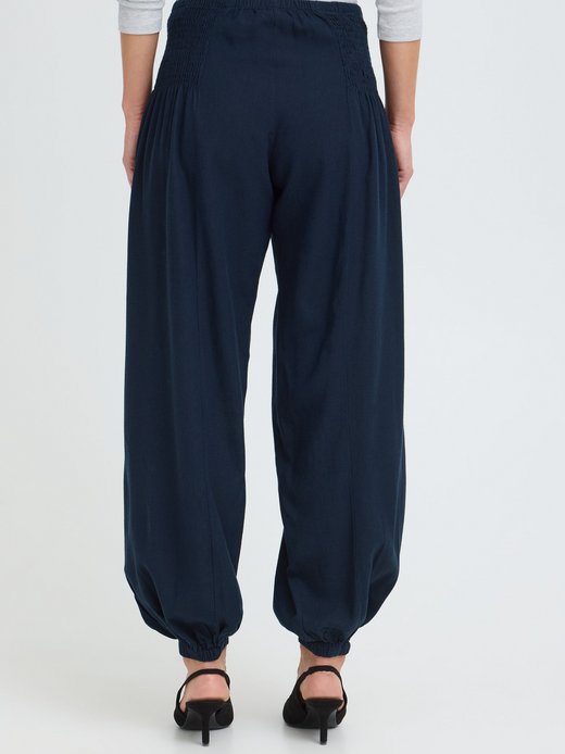 Damen Loungehose - OXNInna Linen Mix Relaxed Fit