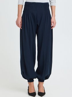 Damen Loungehose - OXNInna Linen Mix Relaxed Fit