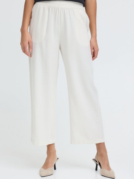 Damen Loungehose - OXNInna Linen Mix