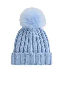 Artikelbild Damen Mütze von Woolrich in blau uni
