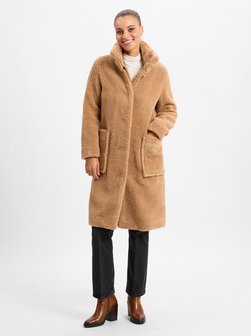 Artikelbild Damen Mantel - C-Cetedy2 von BOSS Orange in camel uni