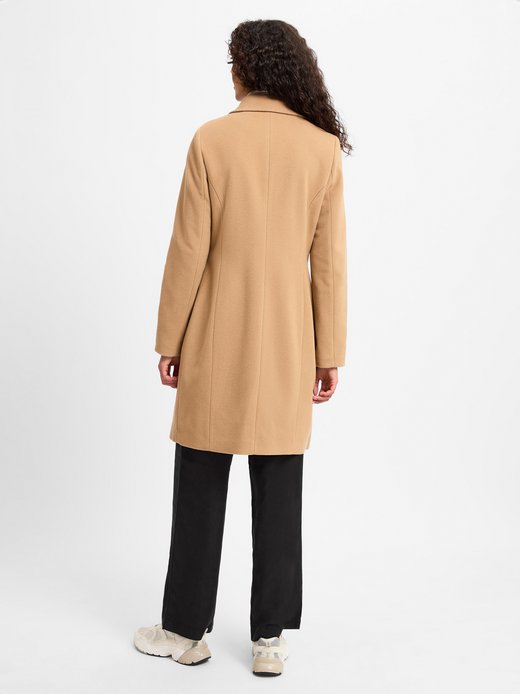 Damen Mantel mit Cashmere-Anteil