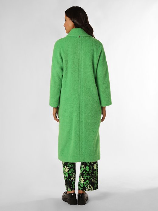 Damen Mantel mit Mohair- und Alpaka-Anteil