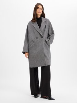 Damen Mantel mit Woll-Anteil - Corina