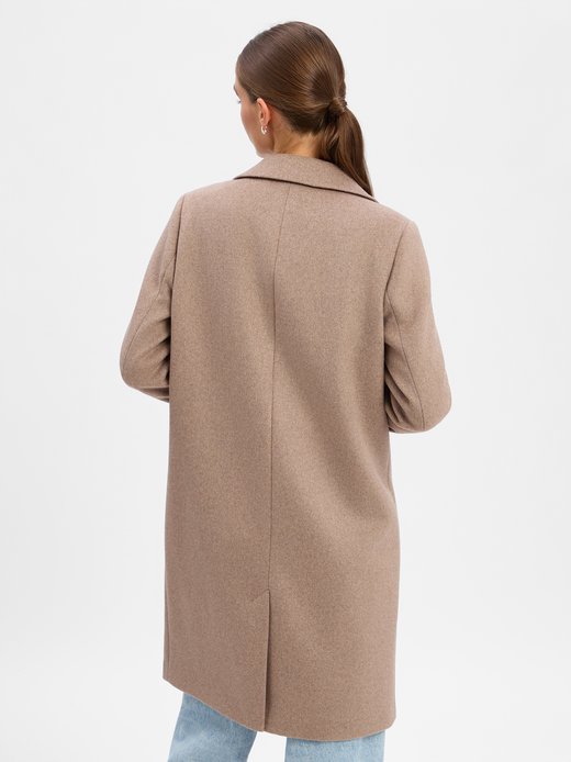 Damen Mantel mit Woll-Anteil