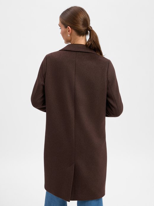 Damen Mantel mit Woll-Anteil