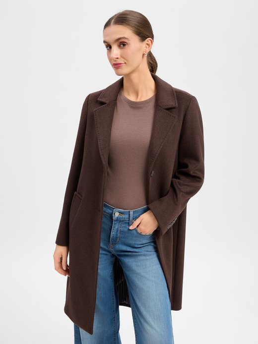 Damen Mantel mit Woll-Anteil