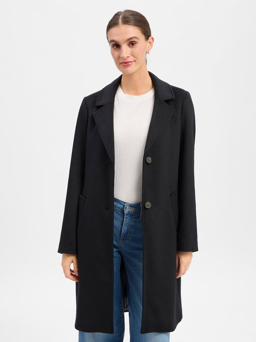 Damen Mantel mit Woll-Anteil