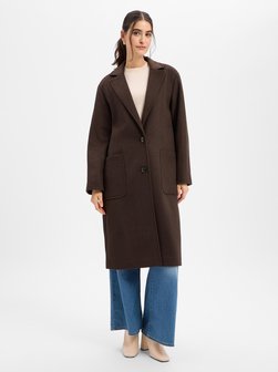 Damen Mantel mit Wollanteil - Alessa
