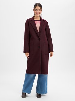 Damen Mantel mit Wollanteil - Alessa