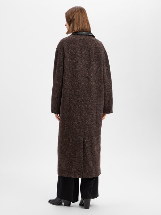 Damen Mantel mit Wolle