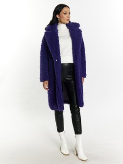 Artikelbild Damen Mantel von Faina in aubergine uni