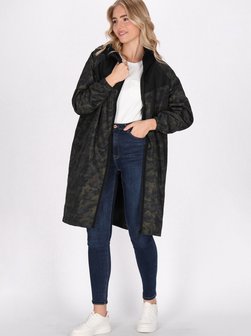 Artikelbild Damen Mantel von Schmuddelwedda in oliv uni