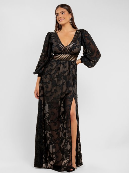 Damen Maxi-Kleid