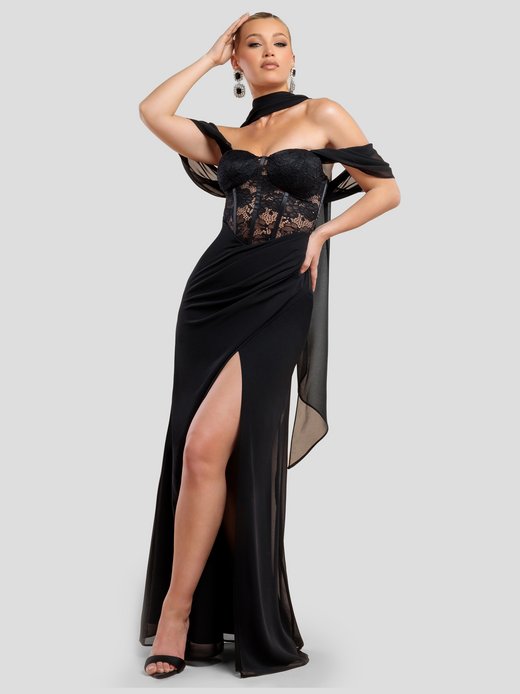 Damen Maxi Kleid