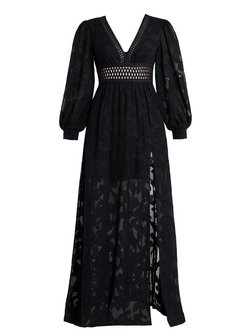 Damen Maxi-Kleid