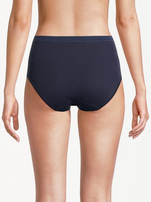 Damen Maxi Slip - 3er Pack Feinripp