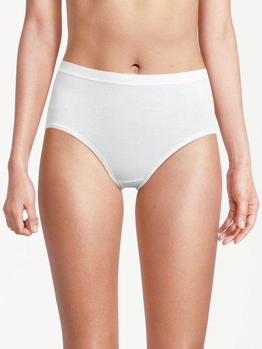 Damen Maxi Slip - 5er Pack Feinripp