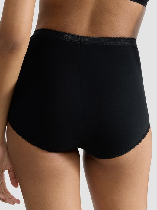 Damen Maxi Slip - 9er Pack Basic+