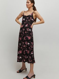 Artikelbild Damen Maxikleid - BYMMJOELLA von B.Young in schwarz gemustert
