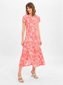 Artikelbild Damen Maxikleid - Eletas von BOSS in koralle gemustert
