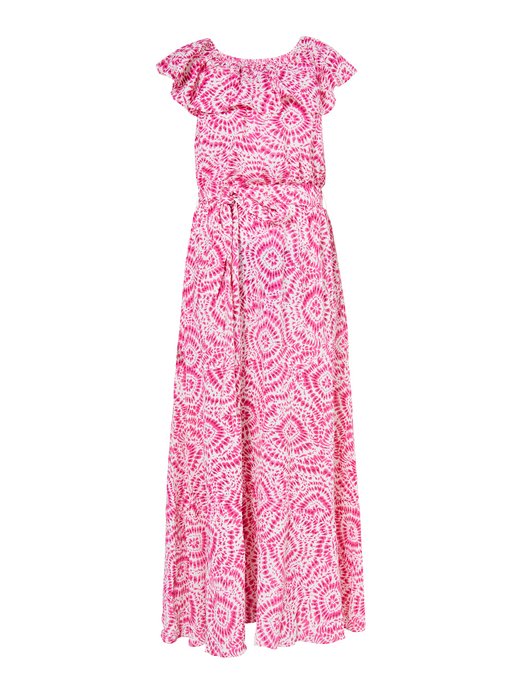 Damen Maxikleid mit Print