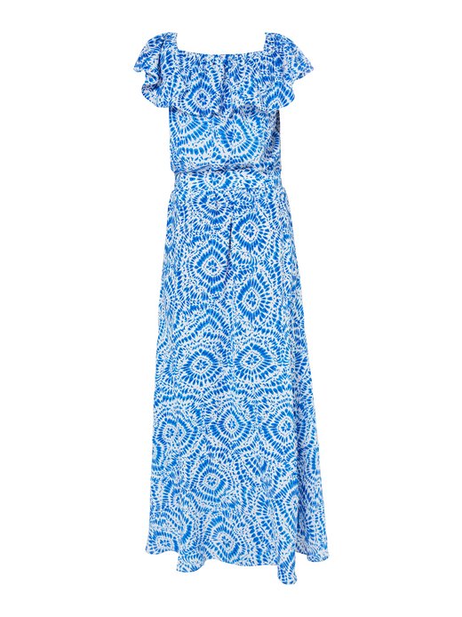 Damen Maxikleid mit Print