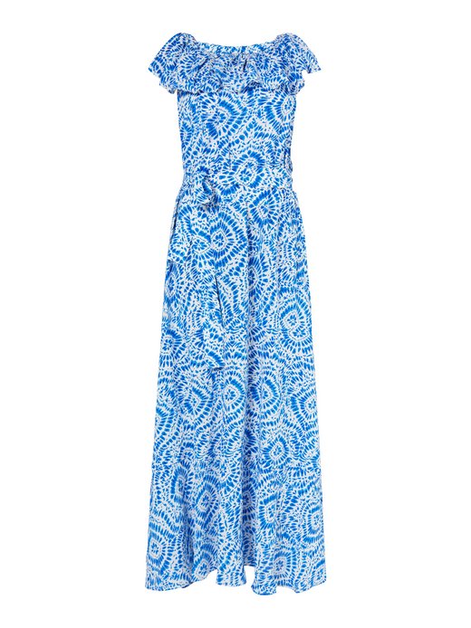 Damen Maxikleid mit Print