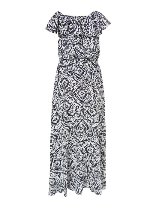 Damen Maxikleid mit Print