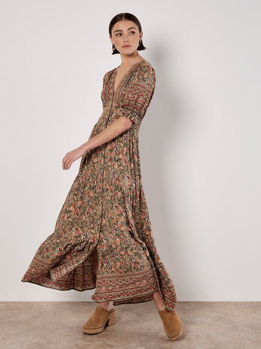Damen Maxikleid