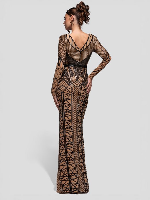 Damen Maxikleid