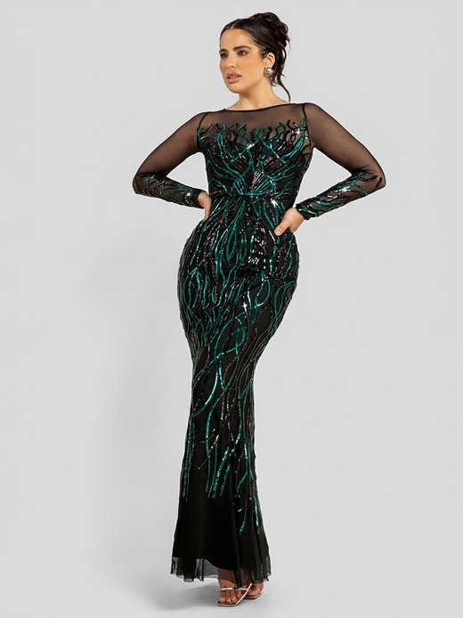 Damen Maxikleid