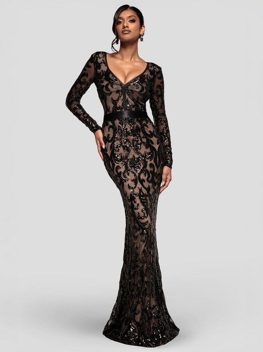 Damen Maxikleid