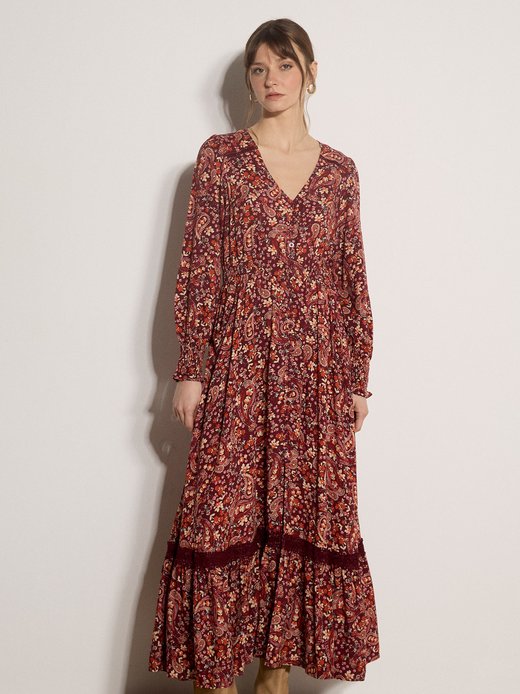 Damen Maxikleid