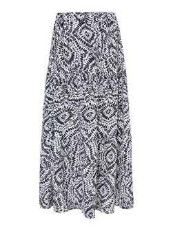 Damen Maxirock mit Print