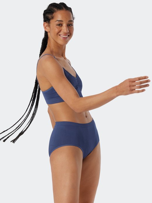 Damen Maxislip  -  Seamless Rib Highwaist