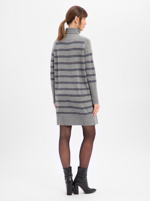 Damen Merinowoll-Strickkleid