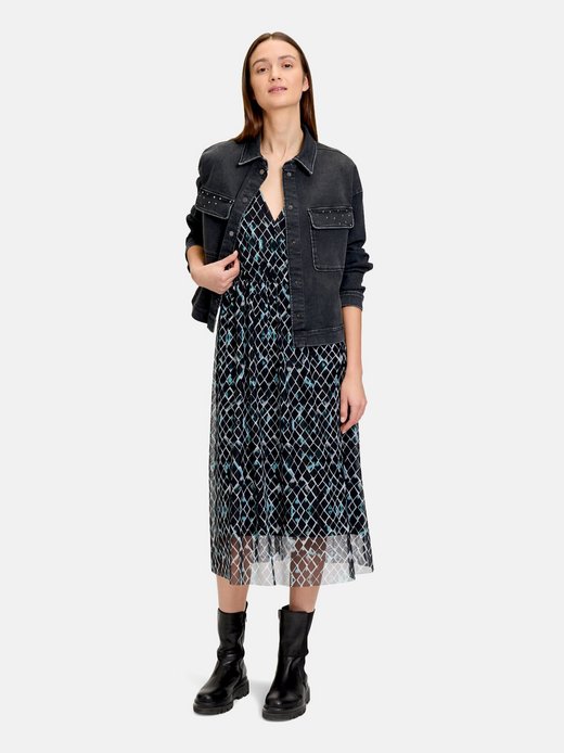Damen Mesh-Kleid