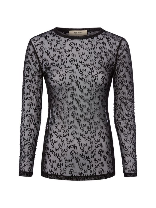 Damen Mesh-Langarmshirt - MMLoretta