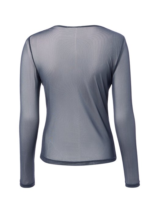 Damen Mesh-Langarmshirt - MSCHJanie Illenora