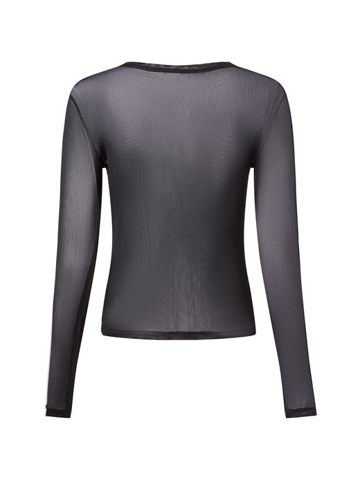 Damen Mesh-Langarmshirt - NMJudith