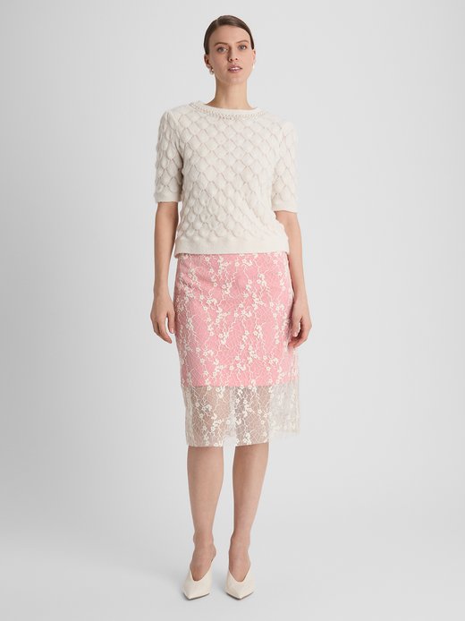 Damen Mesh-Midirock - Francesca