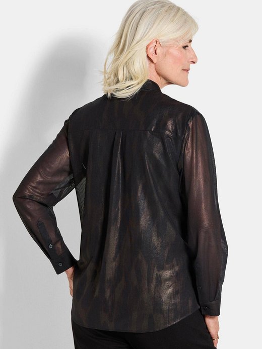 Damen Meshbluse