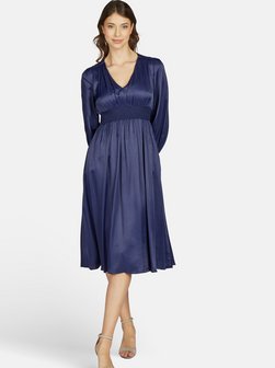 Damen Midi-Abendkleid