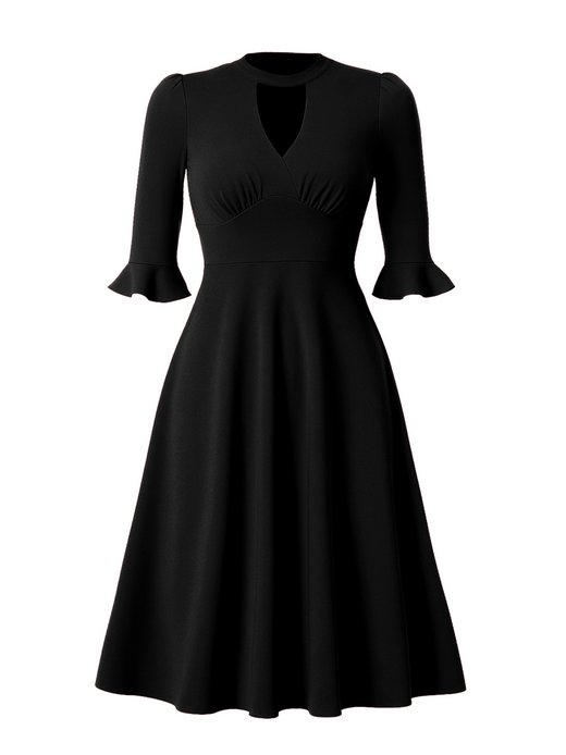 Damen Midi Kleid