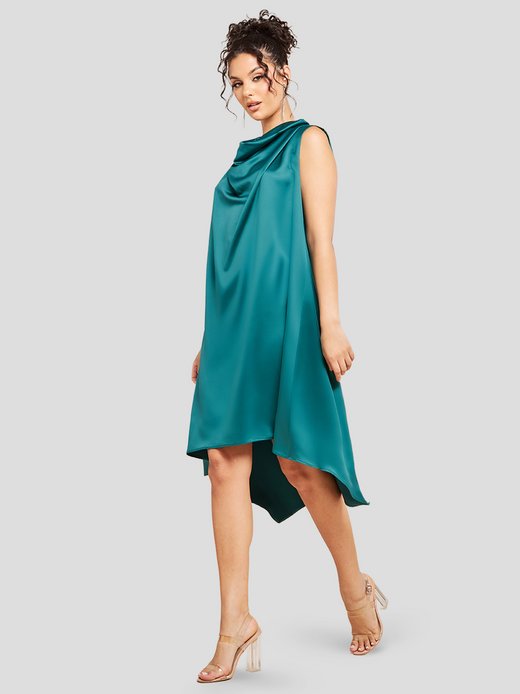 Damen Midi Kleid