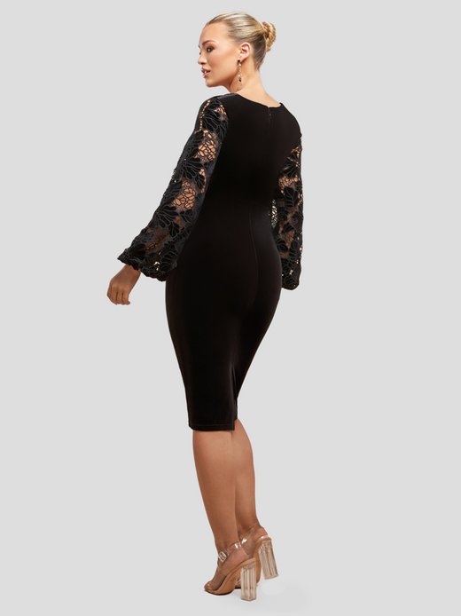 Damen Midi-Kleid