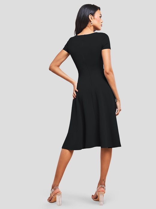 Damen Midi-Kleid