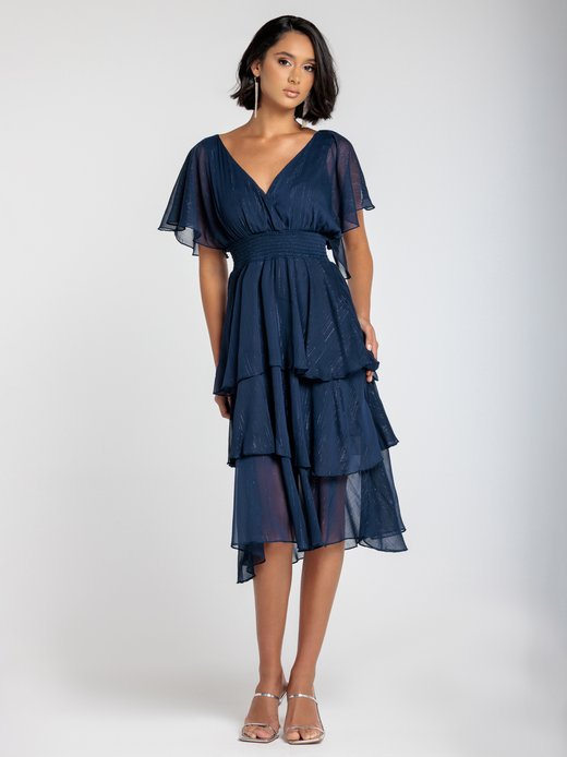 Damen Midi Kleid